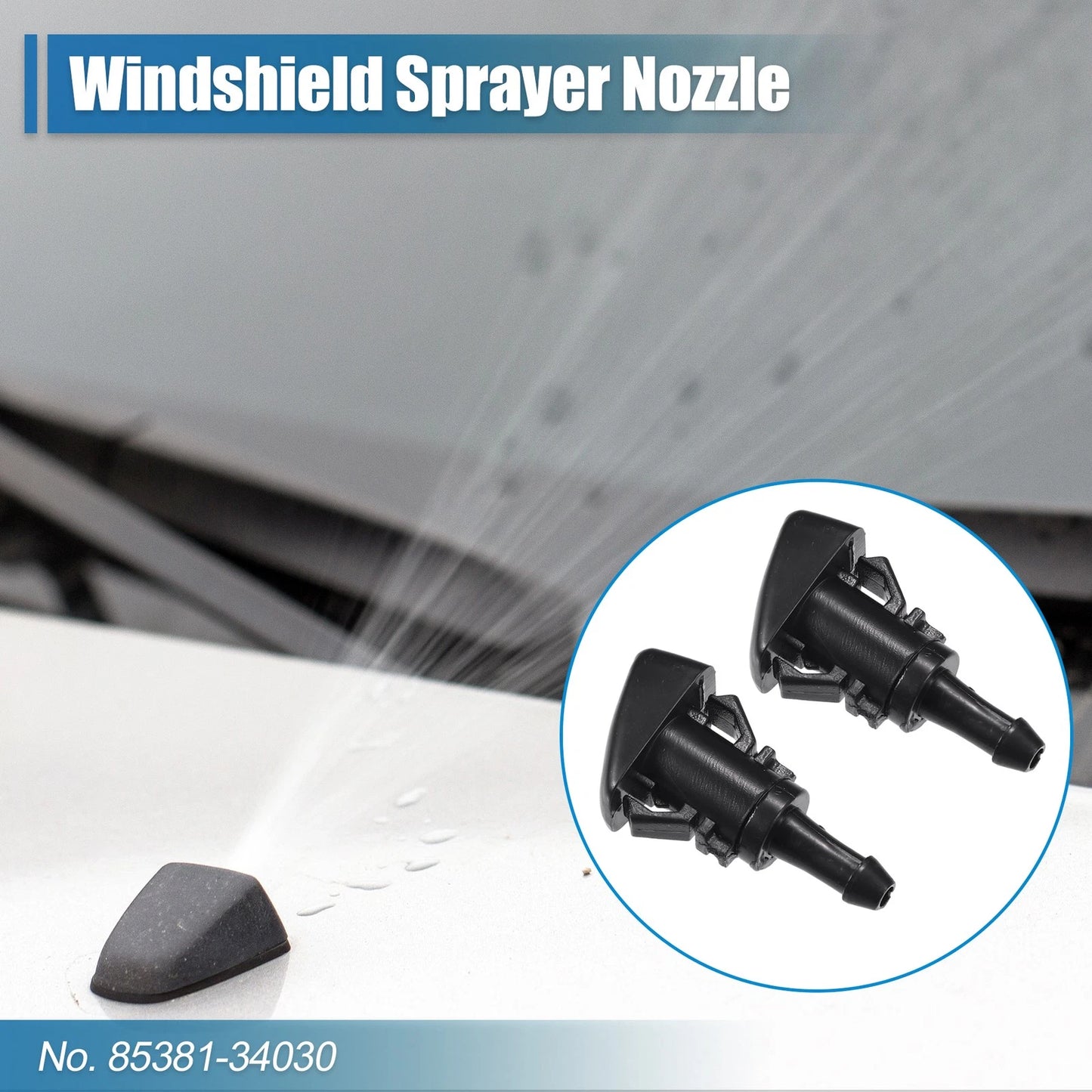 Windshield Washer Nozzles 1 Set for Toyota