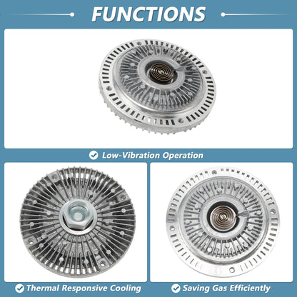 Engine Cooling Fan Clutch for BMW 318i E30 M10 (1984-1995)