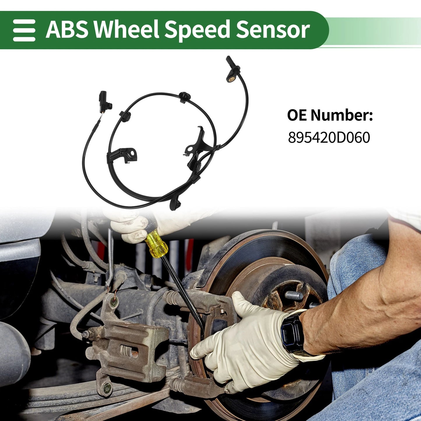 ABS Wheel Speed Sensor for Toyota Yaris FWD Right