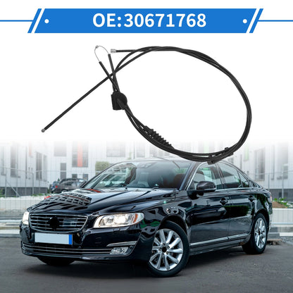 Hood Latch Release Cable for Volvo S80, S80L (2007-2016)