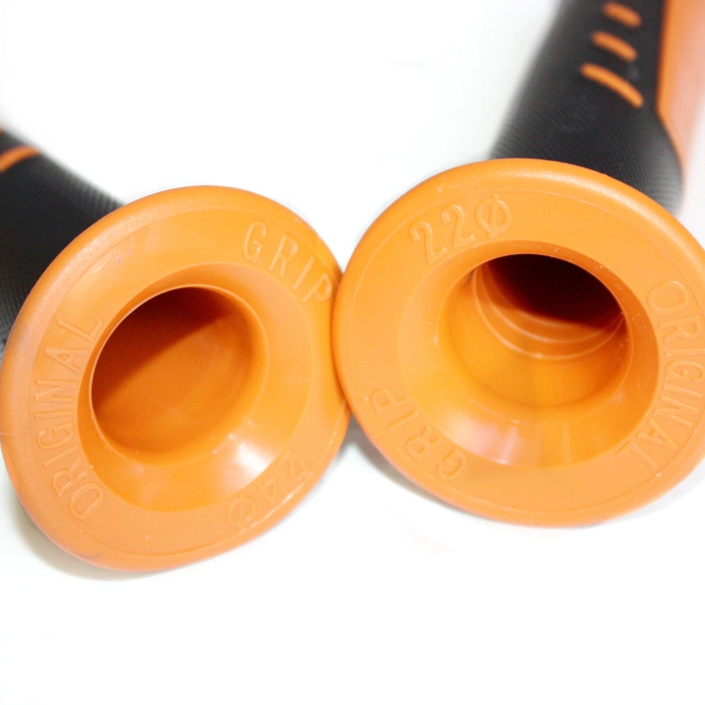 24mm 22mm Orange SHARK Handle Bar Throttle Grips for PIT PRO Trail Dirt Bike