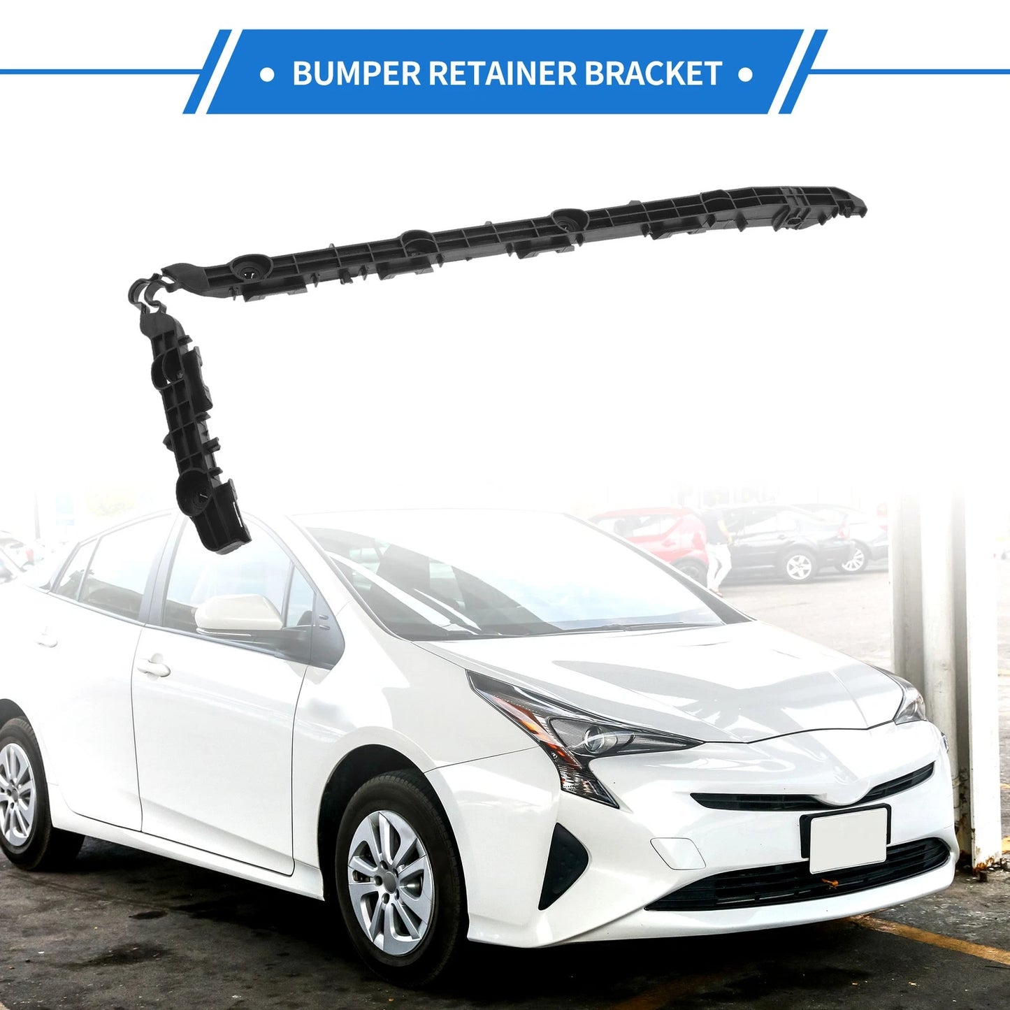 Left Rear Bumper Retainer Bracket for Toyota Camry (2014-2017)