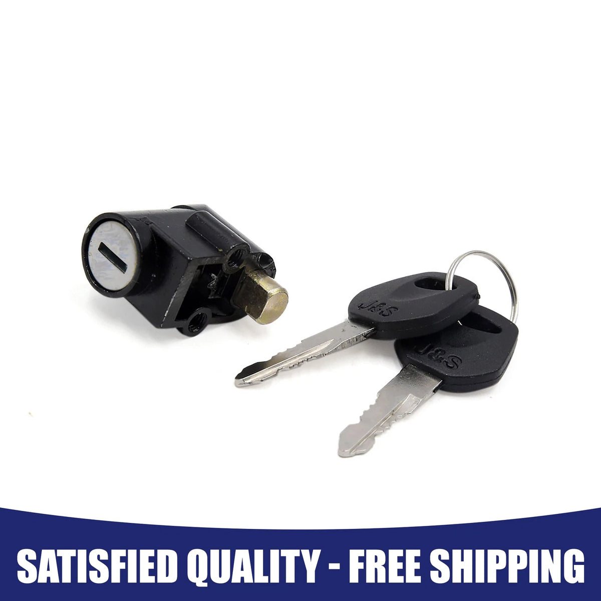 Stainless Steel Motorcycle Steering Lock w/ 2Key for Suzuki GN125