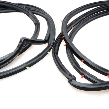 Front Door Weatherstrip Set for Toyota Land Cruiser Wagon 1980-1990