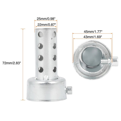 45mm Universal Exhaust Muffler Insert Baffle Can Adjustable for Motorcycle