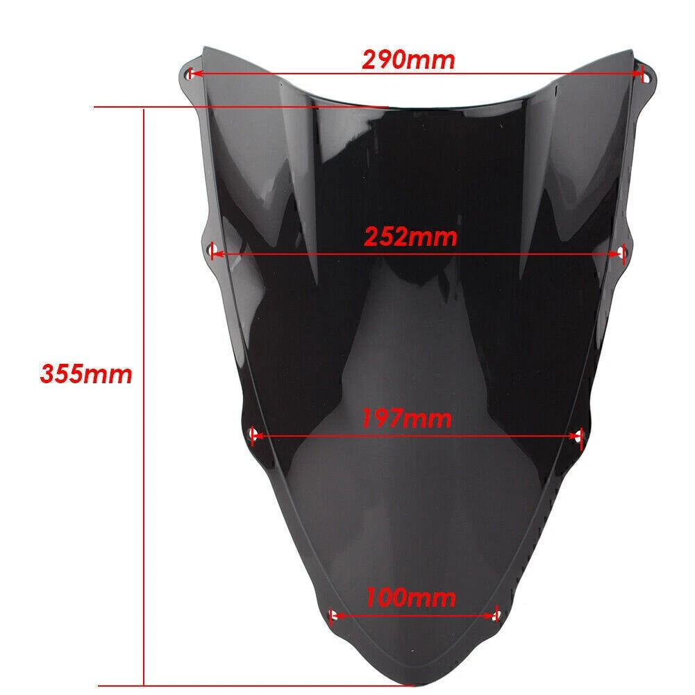 Windshield for Ducati 1299 (2015-2019) - Silver ABS Plastic