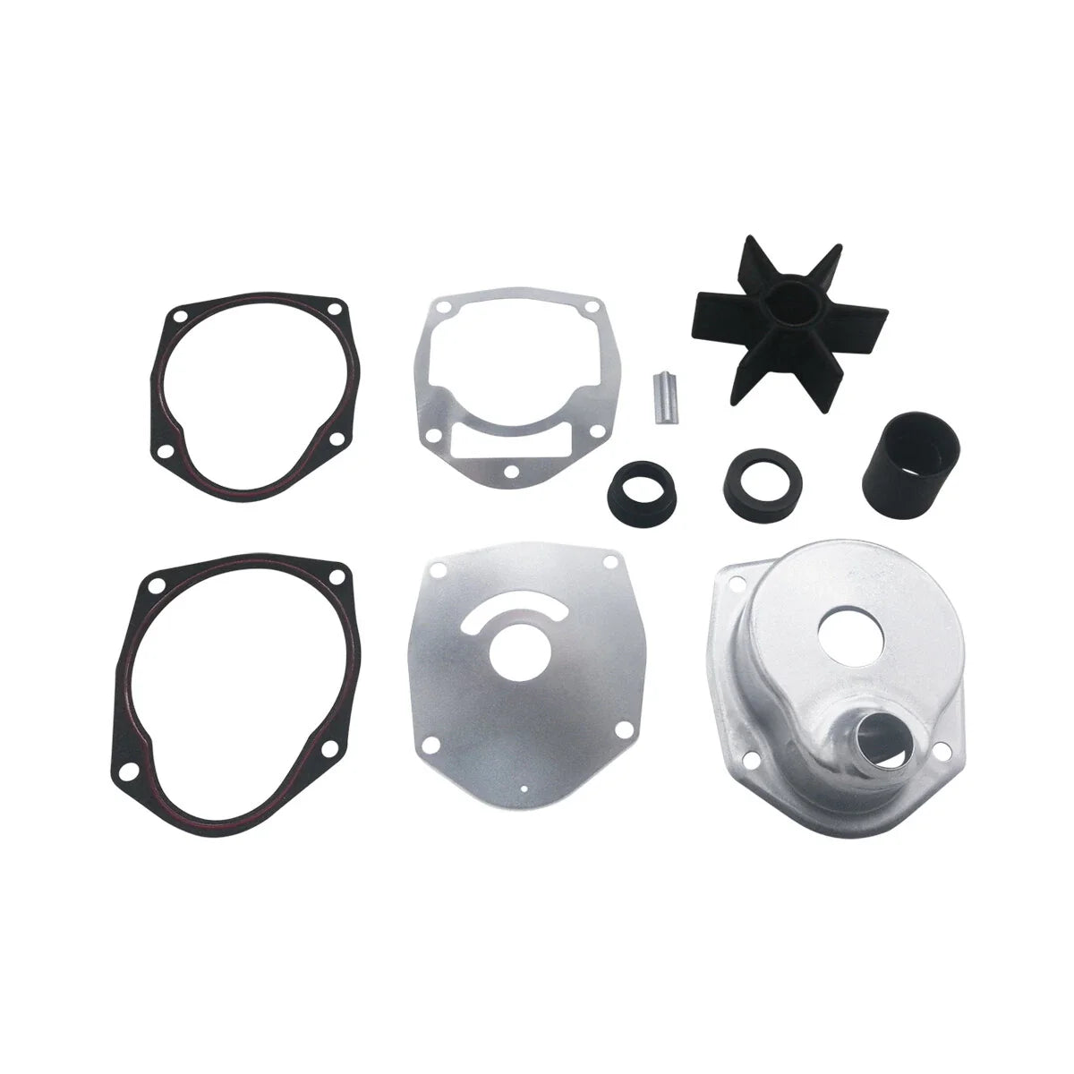 Water Pump Impeller Kit for Mercury Mercruiser Outboard 40-70HP