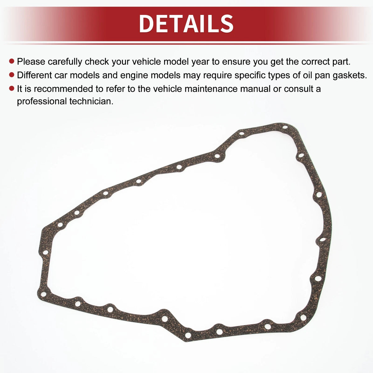 Oil Pan Gasket for Nissan Altima, Maxima (1992-2006)