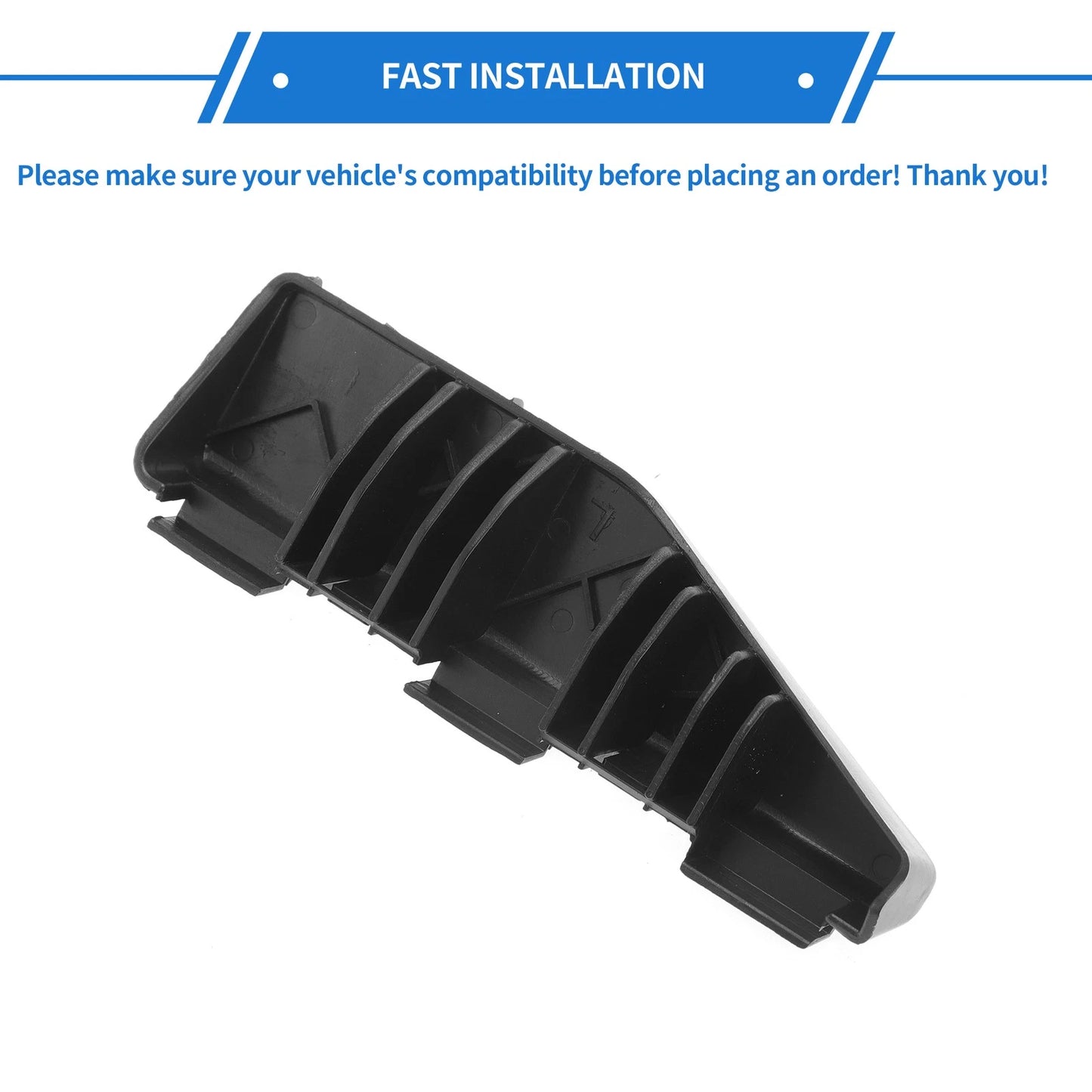 Left Rear Bumper Retainer Bracket for Toyota Corolla (2001-2007)