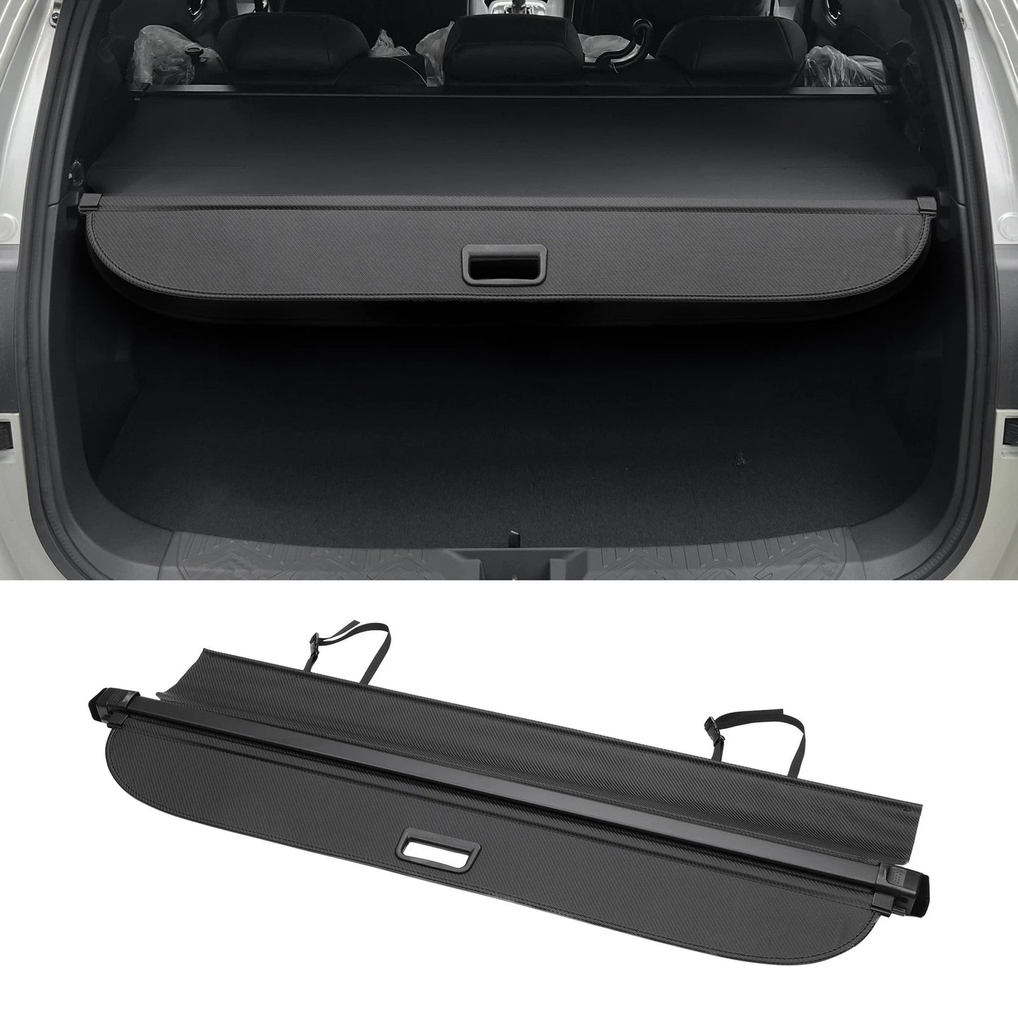 Retractable Cargo Cover for Subaru Forester 2019-2024 Black