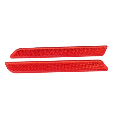 Red Reflectors Saddle Bag Latch Covers for Harley Road Glide FLTRX (2014+)