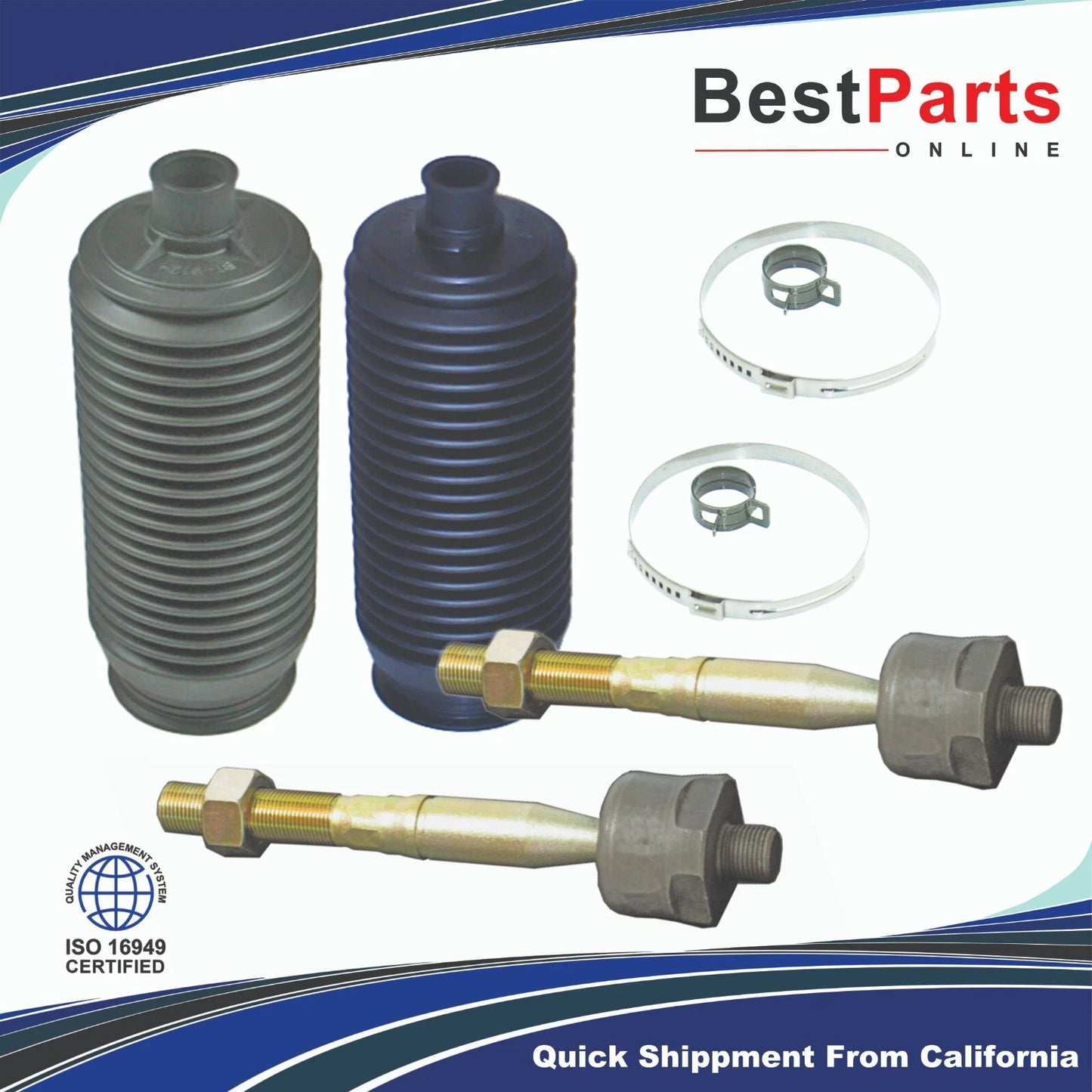 Rack and Pinion Inner Tie Rod Bellows for TOYOTA Sequoia, Tundra (00-07, 00-06)