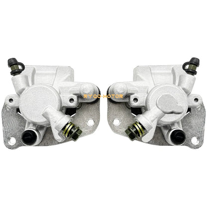 Front Brake Calipers Disc Rotors for Suzuki King Quad 400 LTA400F LTF400F