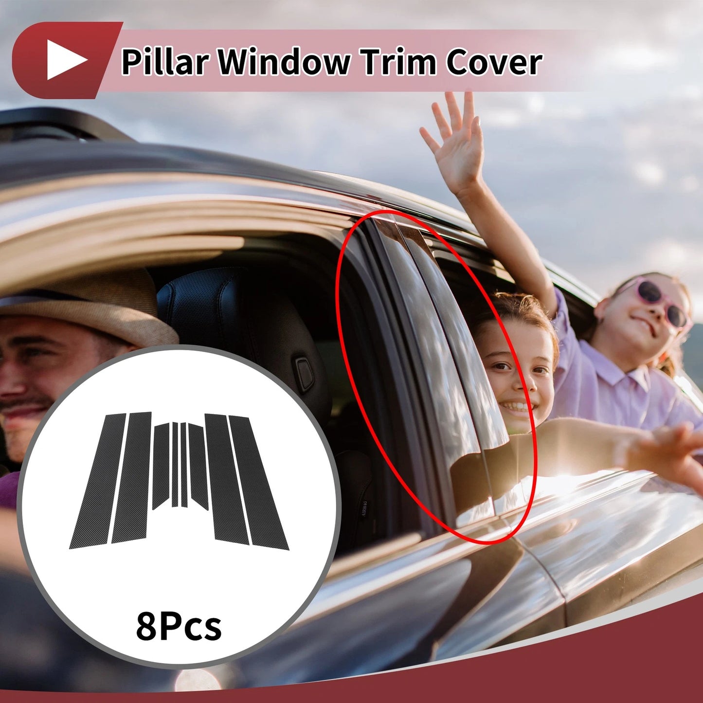 Window Trim for Mazda 6 GH1 Liftback (2008-2013)