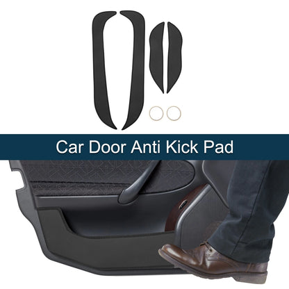 Car Door Anti Kick Pad Sticker Protector for Honda XR-V (2015-2019) Black