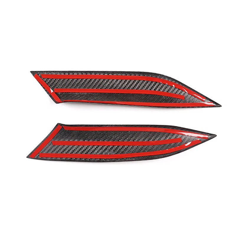 Carbon Fiber Side Center Console Cover Trim Fit BMW Series 3 G20 G28 2019-2023