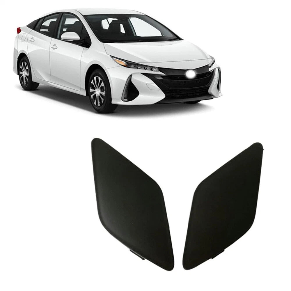 Front Bumper Tow Hook Cover Caps for Toyota Prius Prime (2017-2020)