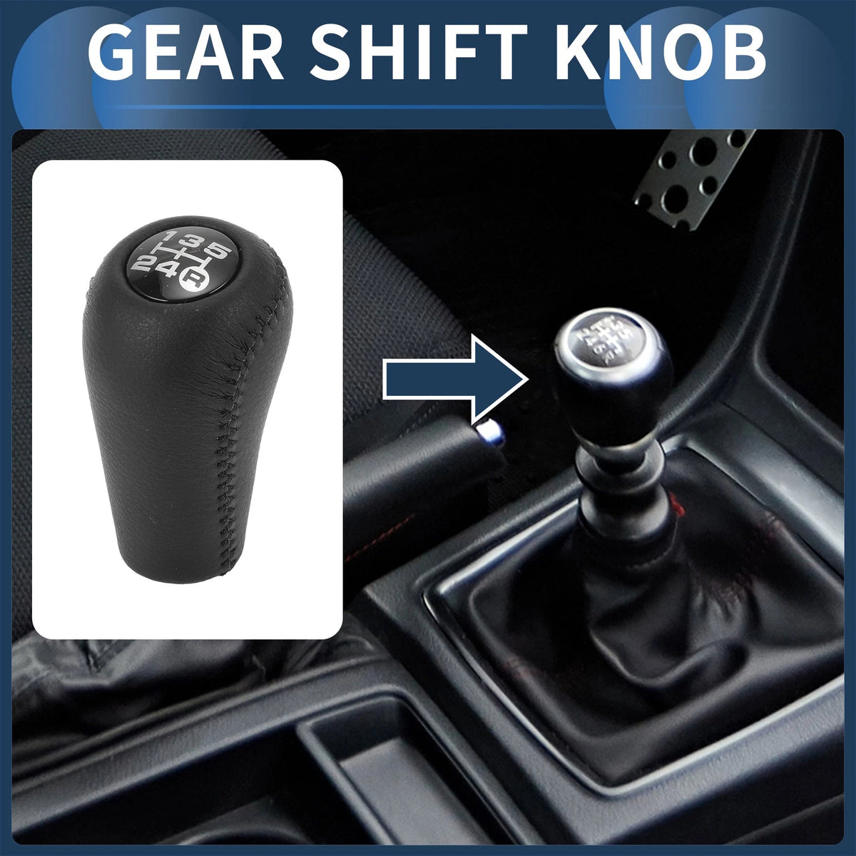 5 Speed Manual Gear Shift Knob for Toyota 4Runner (1993–2001)