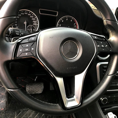 Steering Wheel Trim Cover for Benz C/E/CLA-CLASS (2012–2014)