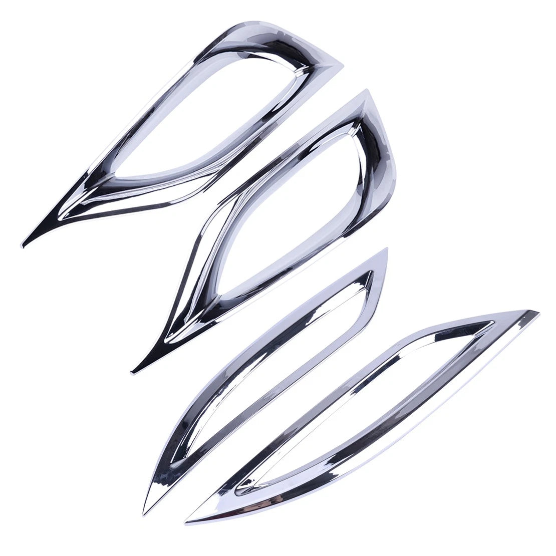 Front Rear Bumper Fog Lamp Cover Trim for Hyundai Sonata i45 (2011-2014)