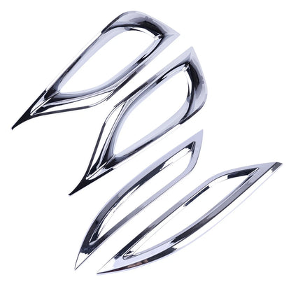 Front Rear Bumper Fog Lamp Cover Trim for Hyundai Sonata i45 (2011-2014)