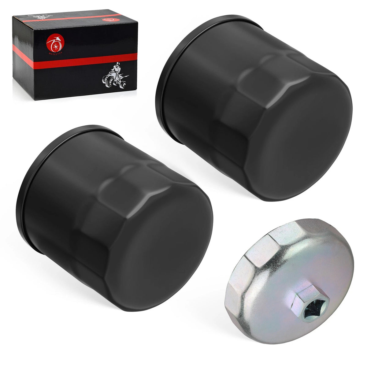Oil Filter & Wrench Tool for Yamaha Bruin 350 YFM350 (2004-2006)
