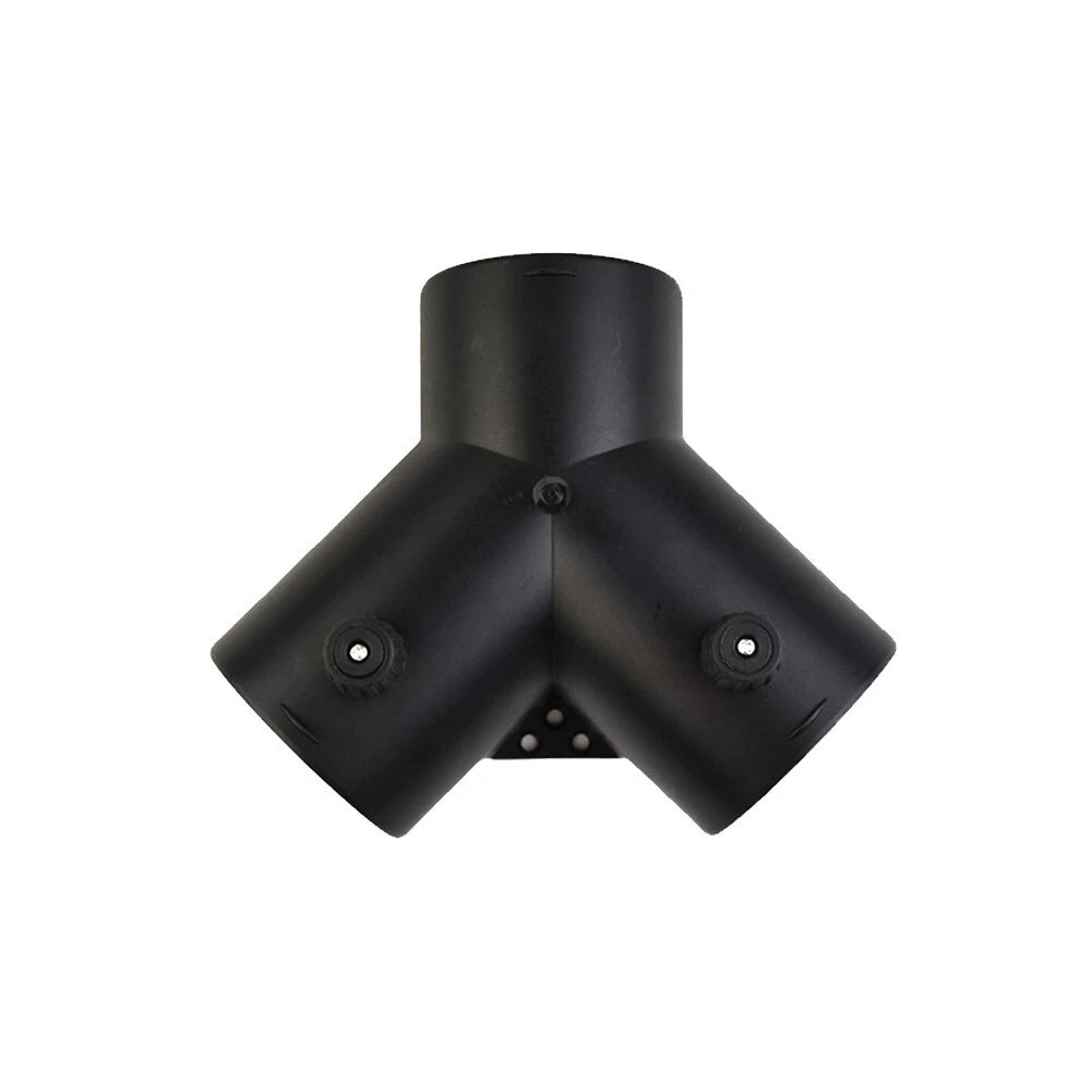 3in Y Branch Duct Splitter with Regulator Flap Valve for Heater