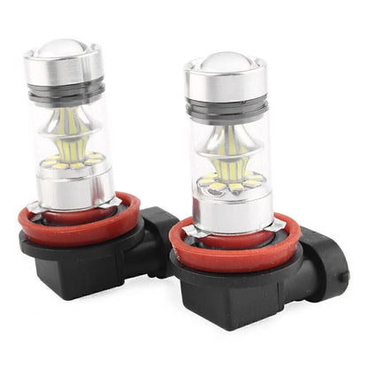 2 x H8 / H11 6000K 100W LED Fog Driving Light Bulbs for Make & Model