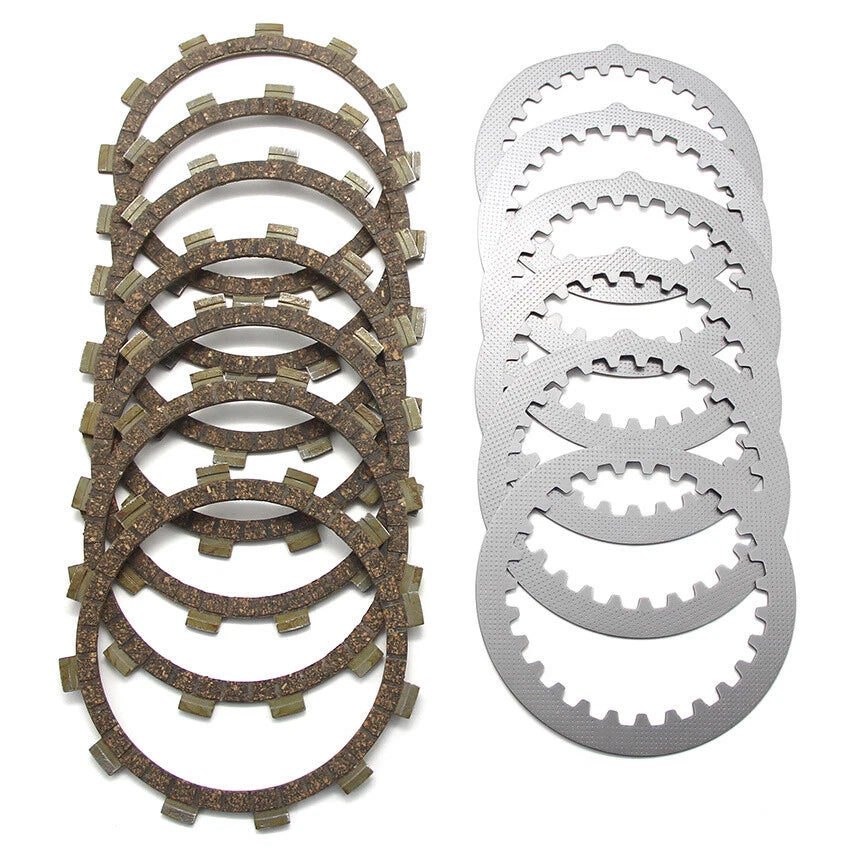 Clutch Friction Disc Plate Kit for Yamaha DT250 DT400 RD250 RZ250 RD350 (1973-1983)