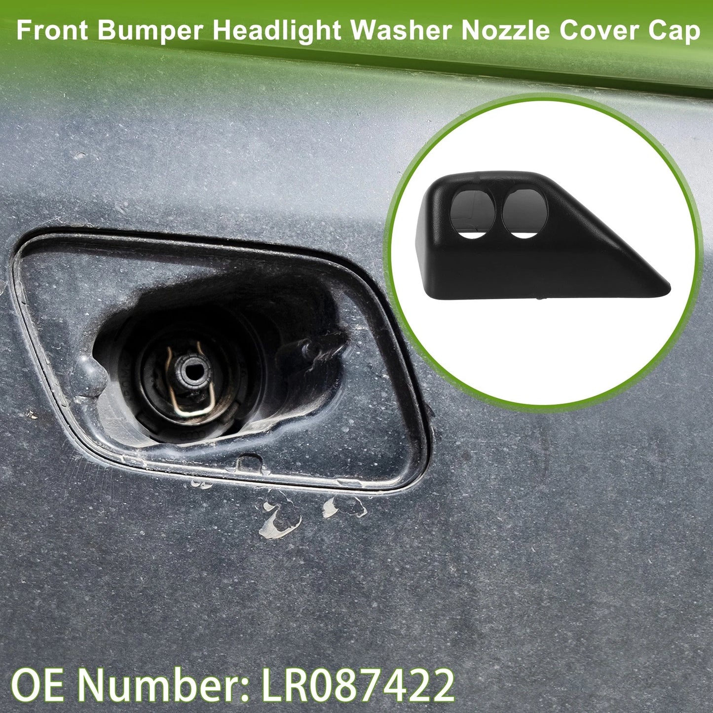 Front Right Washer Nozzle Cover for Land Rover LR2 (2011-2015)
