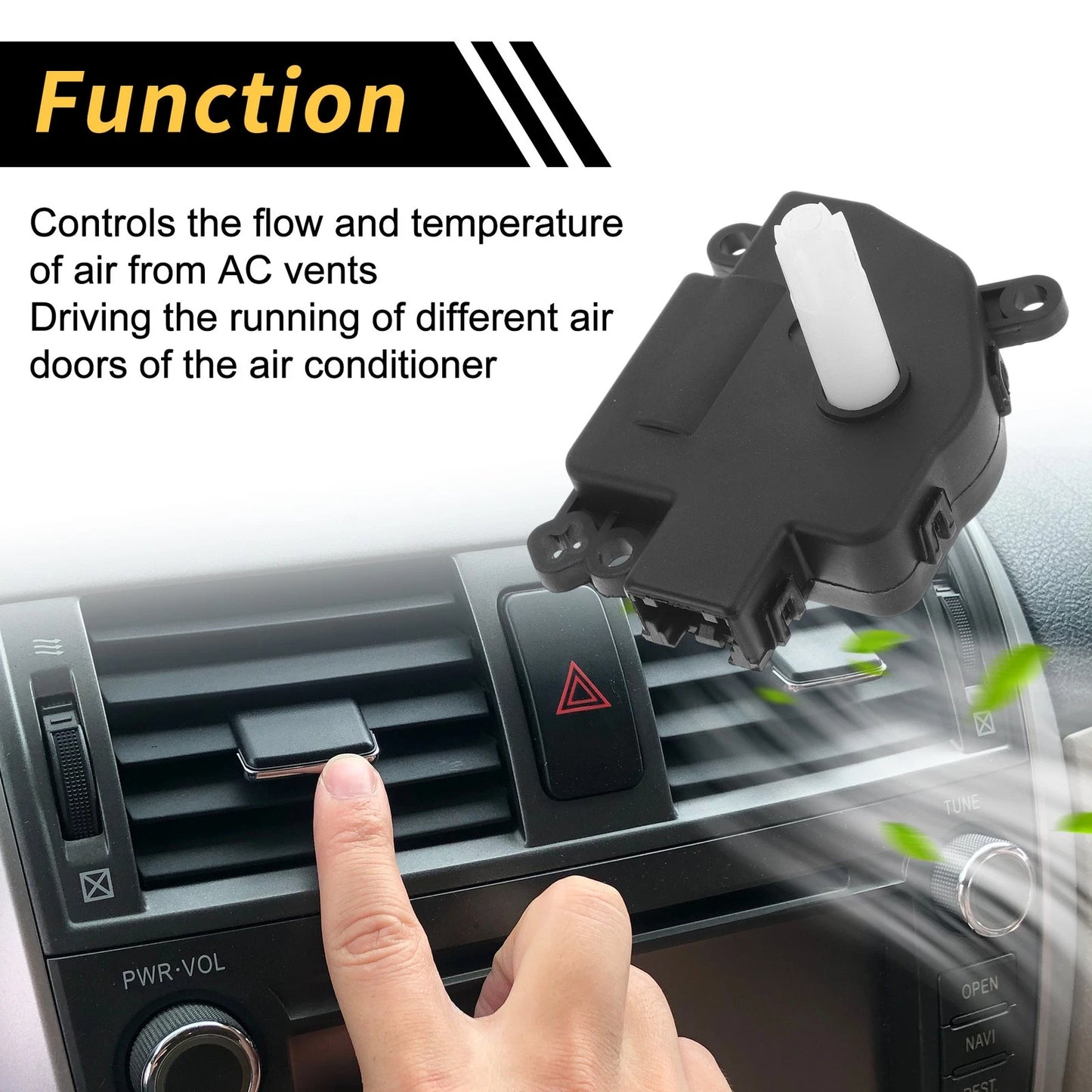 HVAC Heater Blend Door Actuator for Ford F-150 (2004-2008)