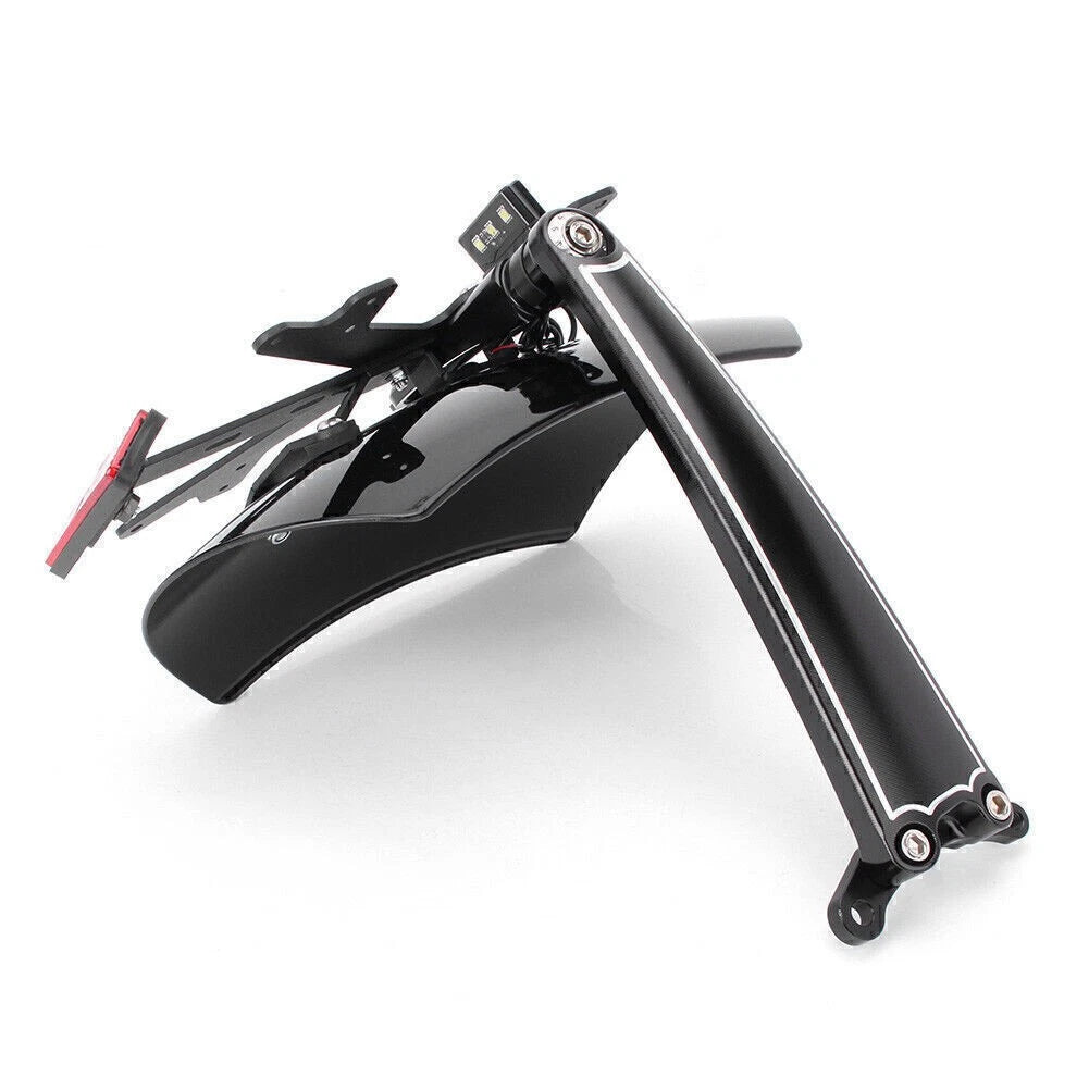 Black Rear Hugger Mudguard for BMW R1200R NINE T (2014-2017)