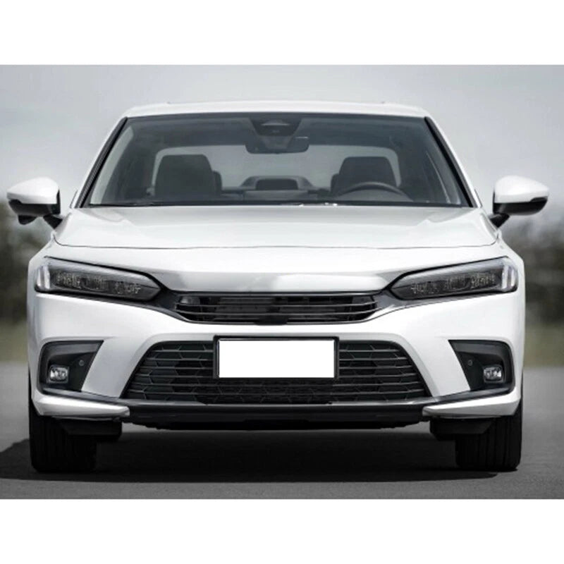 Black Front Bumper Headlight Brackets for Honda Civic Sedan (2022-2023)