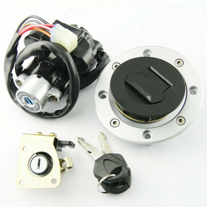 Ignition Key Switch Lock Set for Suzuki TL1000R GSXR600 TL1000S GSX600 GSX750 (1998-2001)