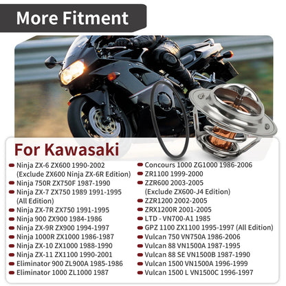 Thermostat for Kawasaki Ninja ZX-6 ZX600 Ninja ZX-7 ZX750 (1989-2002)