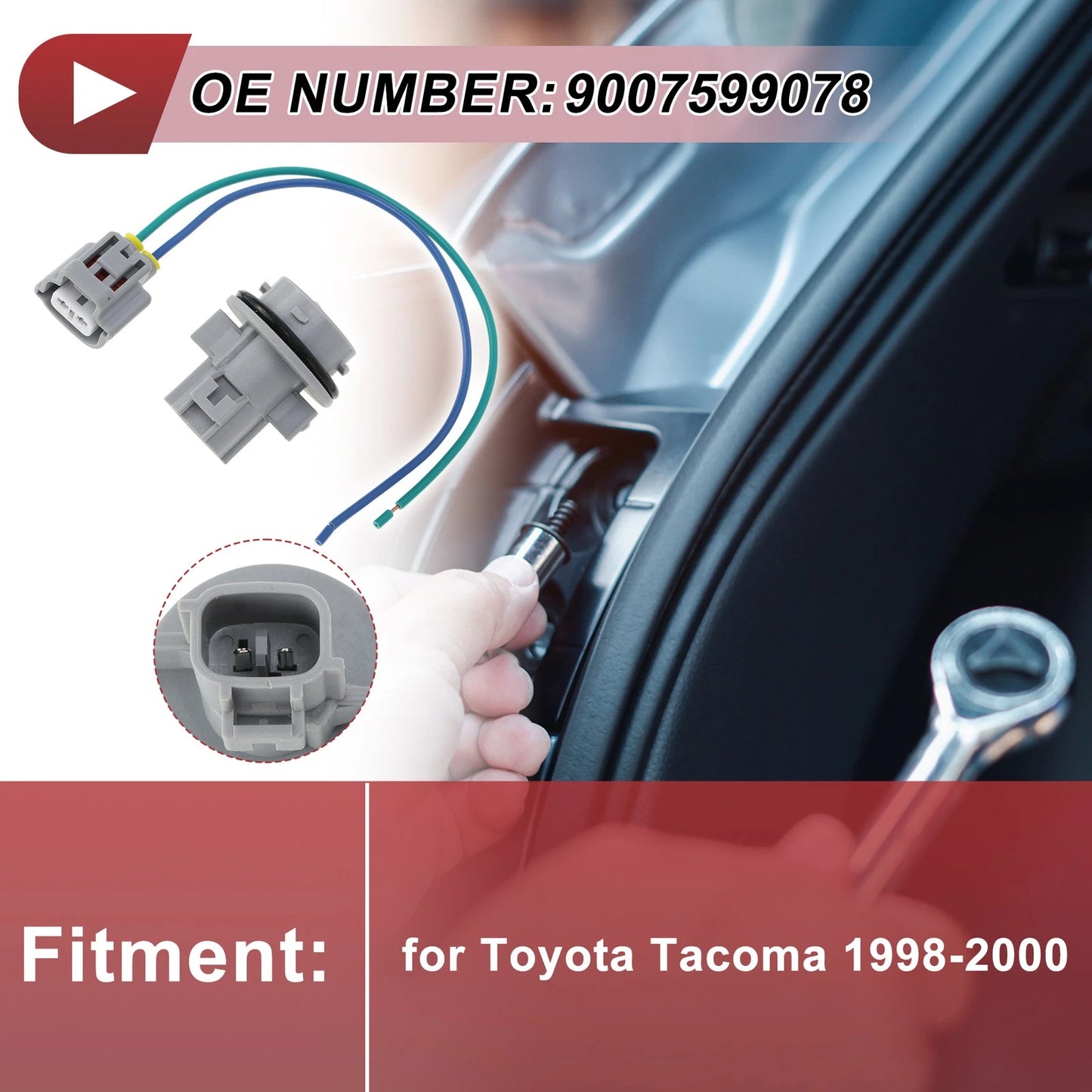 Front Turn Signal Light Socket Wiring for Toyota Tacoma (1998-2000)