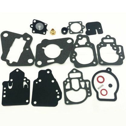 Boat Carburetor Rebuild Kit Gasket for 6-25hp 2 Cylinder