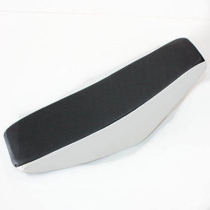 White Flat Tall Foam Seat for CRF50 110cc 125cc 140cc Pit Pro Trail Dirt Bike
