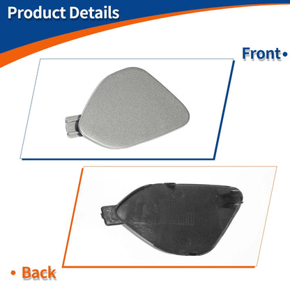 Front Right Tow Hook Cover for Volvo S60 (2014-2016) Gray