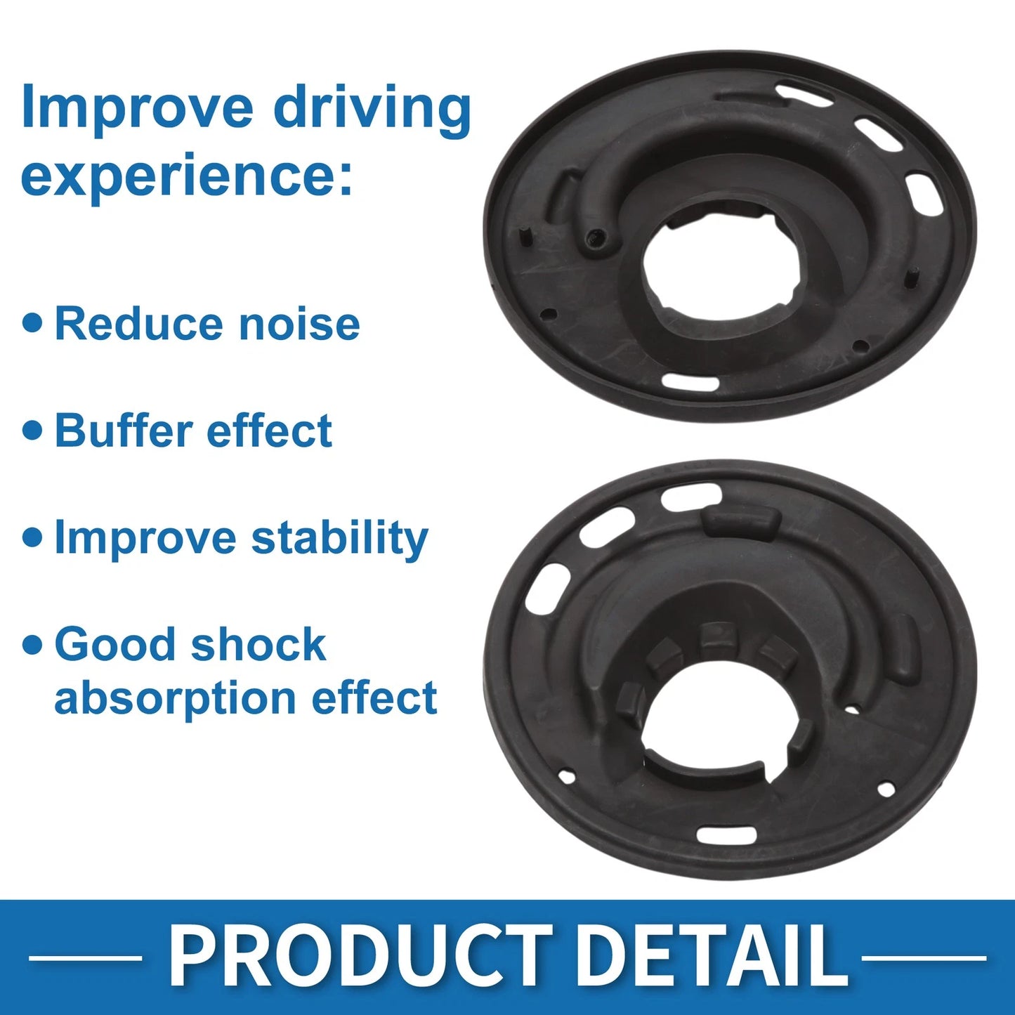 Coil Spring Insulators for Toyota Camry 2004-2011 (2 x Insulators)