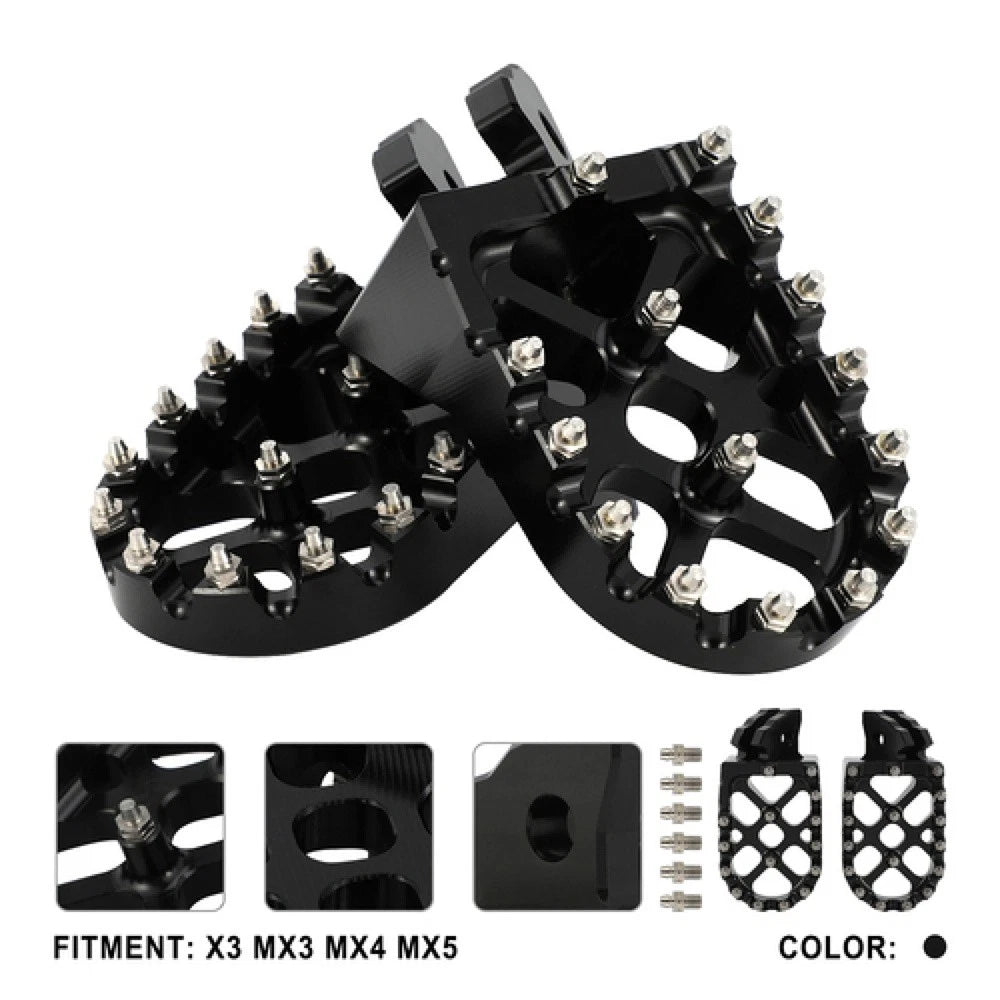 Aluminium Alloy Footpegs for Talaria X3 MX3 MX4 MX5 (2021-2023)