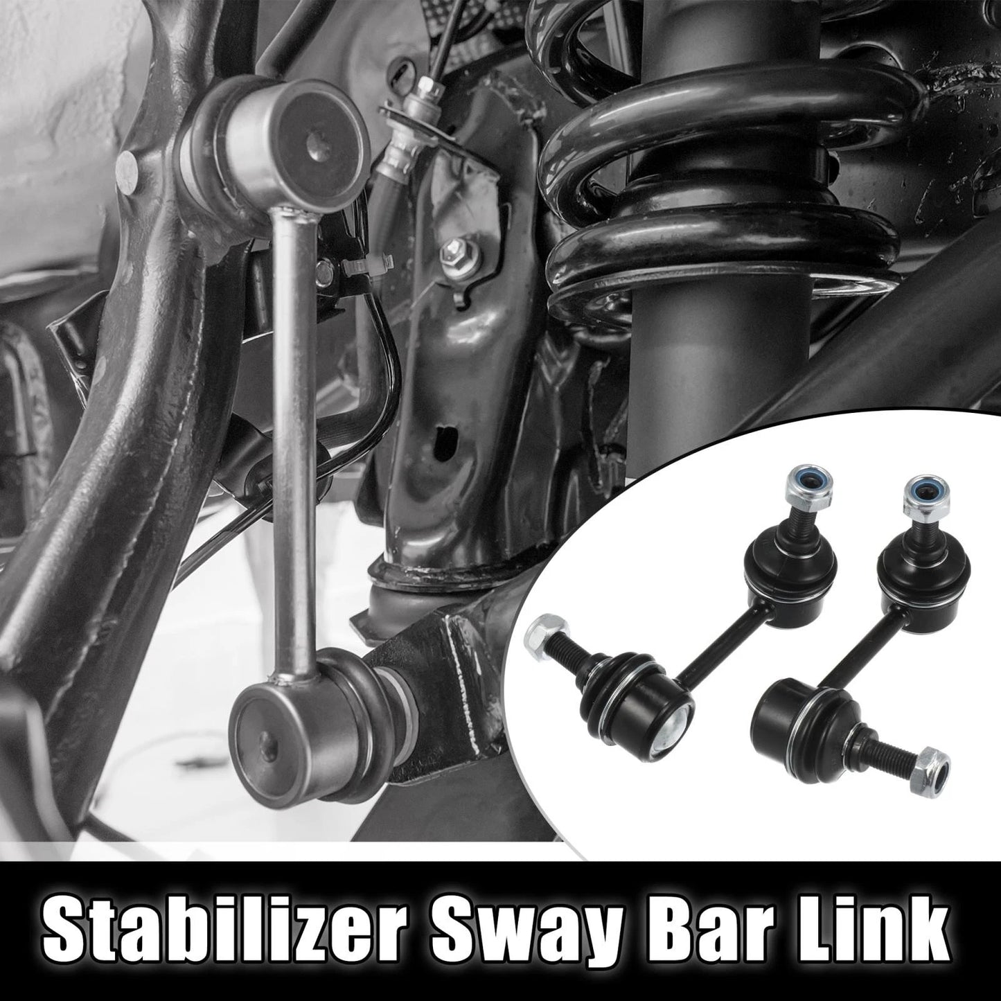 2 x Rear Stabilizer Sway Bar Links for Honda CR-V (2007-2016)