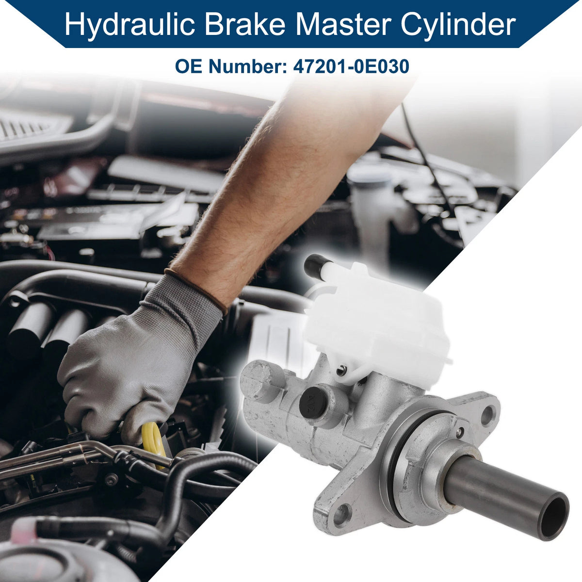 Brake Master Cylinder w/ Reservoir for Toyota Highlander (2008-2014)
