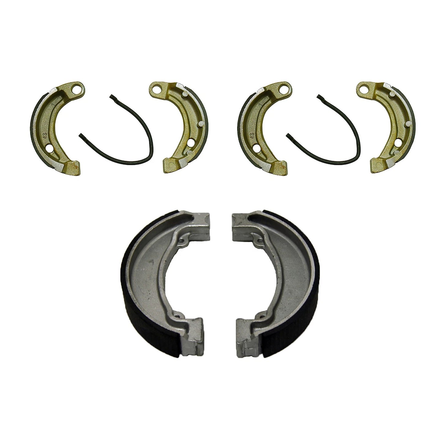 2 x Front & Rear Brake Shoes for Bombardier DS50 (2002–2006)