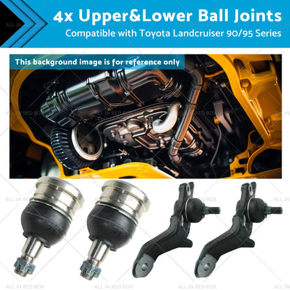 Ball Joints Set for Toyota Landcruiser KZJ95R RZJ95R (1996-2003)