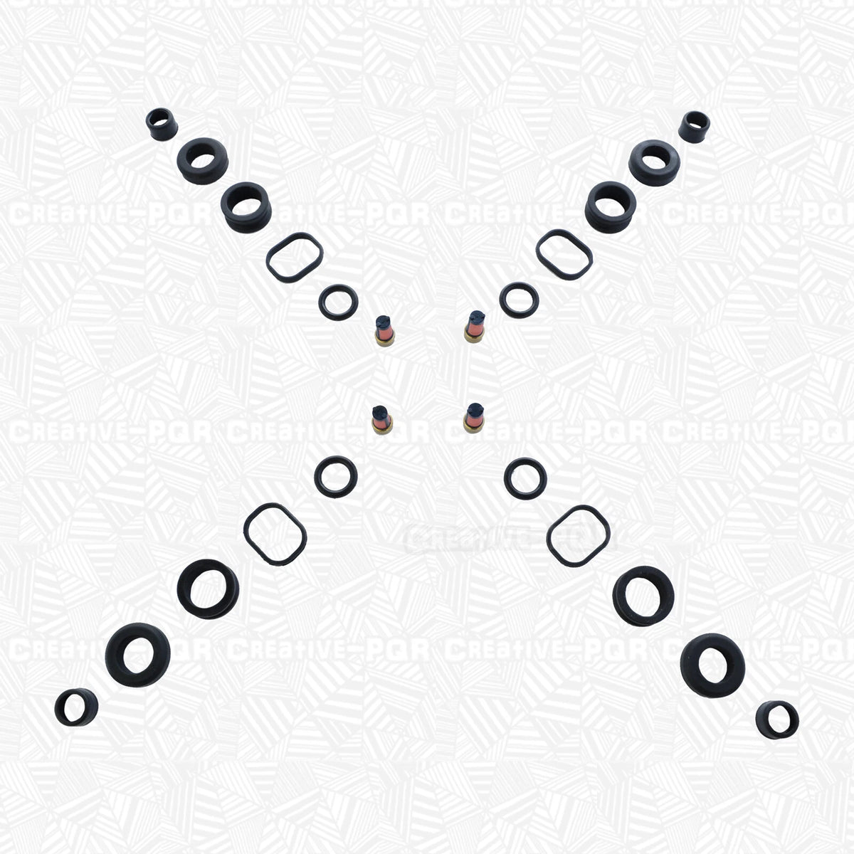 Fuel Injector Service Kit for Daihatsu Terios J100 HC-EJ 1.3L (1997-2000)