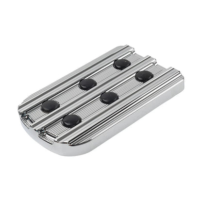 Chrome Large Brake Pedal Pad for Harley Touring Street Road Glide Softail (2014-2023)