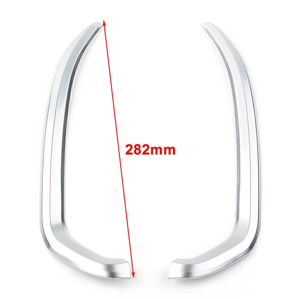 Matte Chrome Vertical Vent Trim for Honda Goldwing GL1800 (2018-2020)