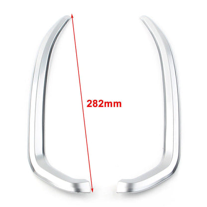 Matte Chrome Vertical Vent Trim for Honda Goldwing GL1800 (2018-2020)