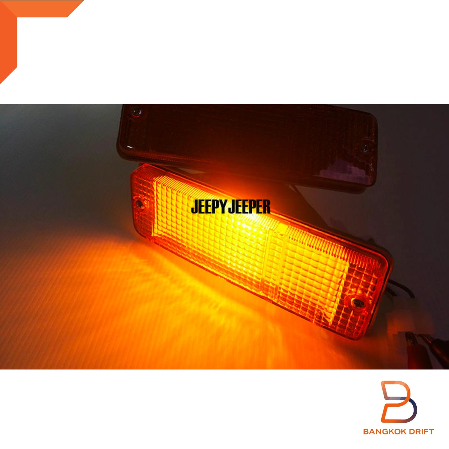 Amber Bumper Indicator Light for Toyota Hilux Ute (1983-1988)